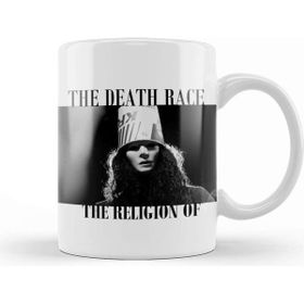 Baskı Dükkanı The Death Race Tro Buckethead Beyaz 330 ml Porselen Kupa Bardak