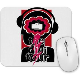 Baskı Dükkanı the Digi Tour Logo Mouse Pad