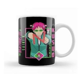 Baskı Dükkanı The Disastrous Life Of Saiki K Saiki Kusuo Beyaz 330 ml Porselen Kupa Bardak