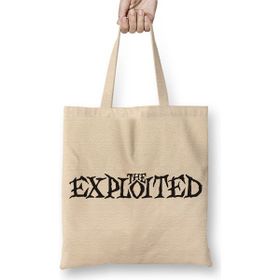 Baskı Dükkanı The Exploited Pistols Misfits Ramones Discharge Bez Çanta