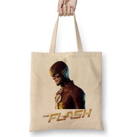 Baskı Dükkanı The Flash Modelo 7 Bez Kadın Günlük Çanta