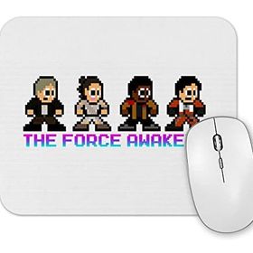 Baskı Dükkanı the Force Awakens 8 Bits Mouse Pad
