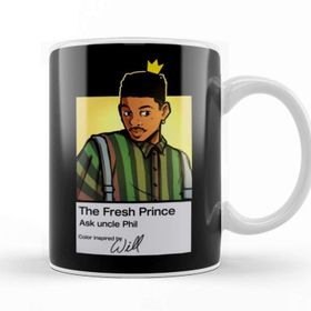 Baskı Dükkanı The Fresh Prince Of Bel Air Beyaz 330 ml Porselen Kupa Bardak