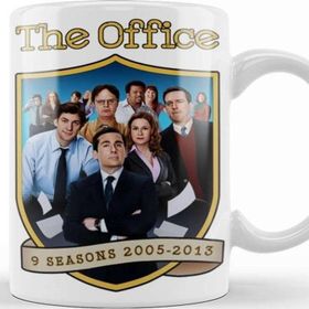 Baskı Dükkanı The Fun Office Beyaz 330 ml Porselen Kupa Bardak