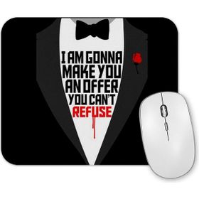 Baskı Dükkanı the Godfather Suit Mouse Pad