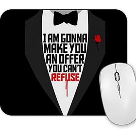 Baskı Dükkanı the Godfather Suit Mouse Pad