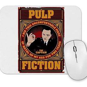 Baskı Dükkanı the Gold Watch Pulp Fiction Mouse Pad