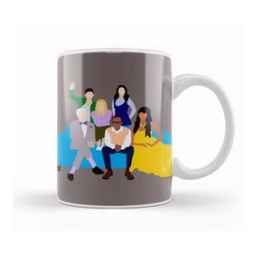 Baskı Dükkanı The Good Place 01 Beyaz 330 ml Porselen Kupa Bardak
