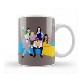 Baskı Dükkanı The Good Place 01 Beyaz 330 ml Porselen Kupa Bardak