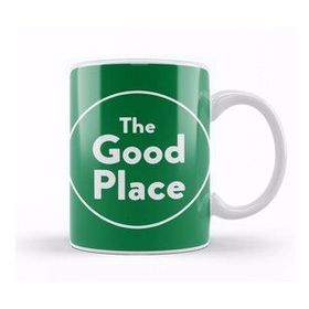 Baskı Dükkanı The Good Place 02 Beyaz 330 ml Porselen Kupa Bardak