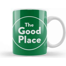 Baskı Dükkanı The Good Place 02 Beyaz 330 ml Porselen Kupa Bardak