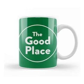 Baskı Dükkanı The Good Place 02 Beyaz 330 ml Porselen Kupa Bardak
