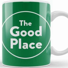 Baskı Dükkanı The Good Place 02 Beyaz 330 ml Porselen Kupa Bardak