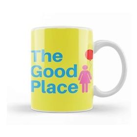 Baskı Dükkanı The Good Place 05 Beyaz 330 ml Porselen Kupa Bardak