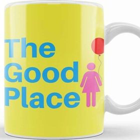 Baskı Dükkanı The Good Place 05 Beyaz 330 ml Porselen Kupa Bardak