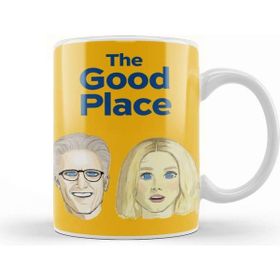 Baskı Dükkanı The Good Place 06 Beyaz 330 ml Porselen Kupa Bardak
