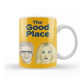 Baskı Dükkanı The Good Place 06 Beyaz 330 ml Porselen Kupa Bardak