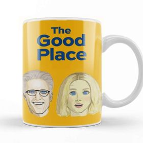 Baskı Dükkanı The Good Place 06 Beyaz 330 ml Porselen Kupa Bardak