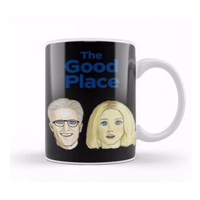 Baskı Dükkanı The Good Place 07 Beyaz 330 ml Porselen Kupa Bardak