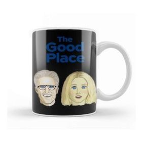 Baskı Dükkanı The Good Place 07 Beyaz 330 ml Porselen Kupa Bardak