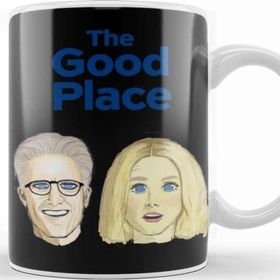 Baskı Dükkanı The Good Place 07 Beyaz 330 ml Porselen Kupa Bardak