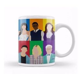 Baskı Dükkanı The Good Place Beyaz 330 ml Porselen Kupa Bardak