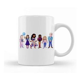 Baskı Dükkanı The Good Place Beyaz 330 ml Porselen Kupa Bardak