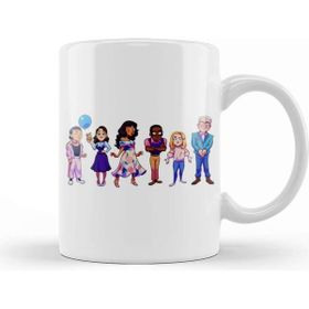 Baskı Dükkanı The Good Place Beyaz 330 ml Porselen Kupa Bardak