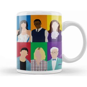 Baskı Dükkanı The Good Place Beyaz 330 ml Porselen Kupa Bardak