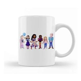 Baskı Dükkanı The Good Place Beyaz 330 ml Porselen Kupa Bardak
