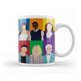 Baskı Dükkanı The Good Place Beyaz 330 ml Porselen Kupa Bardak