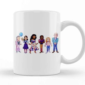 Baskı Dükkanı The Good Place Beyaz 330 ml Porselen Kupa Bardak
