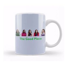 Baskı Dükkanı The Good Place Janets Beyaz 330 ml Porselen Kupa Bardak