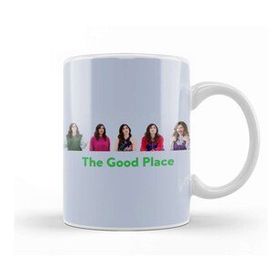 Baskı Dükkanı The Good Place Janets Beyaz 330 ml Porselen Kupa Bardak