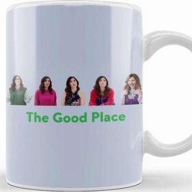 Baskı Dükkanı The Good Place Janets Beyaz 330 ml Porselen Kupa Bardak