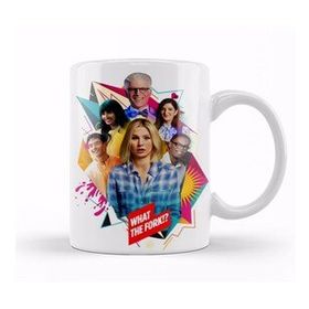 Baskı Dükkanı The Good Place Nice Place Beyaz 330 ml Porselen Kupa Bardak