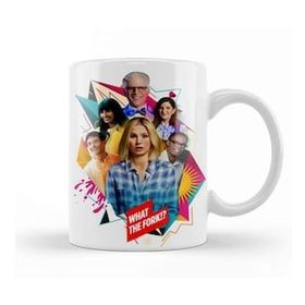 Baskı Dükkanı The Good Place Nice Place Beyaz 330 ml Porselen Kupa Bardak