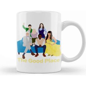 Baskı Dükkanı The Good Place Pop Art Design Beyaz 330 ml Porselen Kupa Bardak