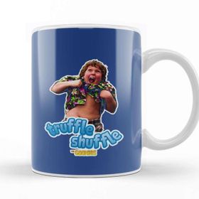 Baskı Dükkanı The Goonies Truffle Shuffle Beyaz 330 ml Porselen Kupa Bardak