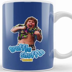 Baskı Dükkanı The Goonies Truffle Shuffle Beyaz 330 ml Porselen Kupa Bardak