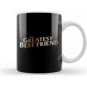Baskı Dükkanı The Greatest Best Friend Beyaz 330 ml Porselen Kupa Bardak