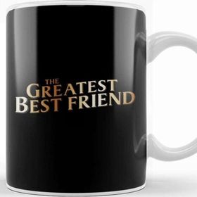 Baskı Dükkanı The Greatest Best Friend Beyaz 330 ml Porselen Kupa Bardak