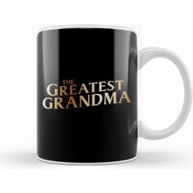Baskı Dükkanı The Greatest Grandma Beyaz 330 ml Porselen Kupa Bardak