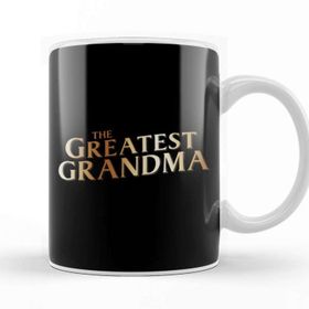 Baskı Dükkanı The Greatest Grandma Beyaz 330 ml Porselen Kupa Bardak