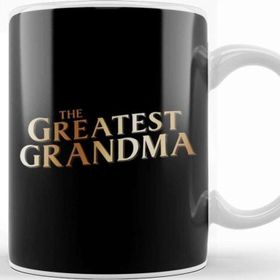 Baskı Dükkanı The Greatest Grandma Beyaz 330 ml Porselen Kupa Bardak