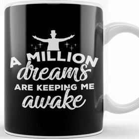 Baskı Dükkanı The Greatest Showman A Million Dreams Beyaz 330 ml Porselen Kupa Bardak