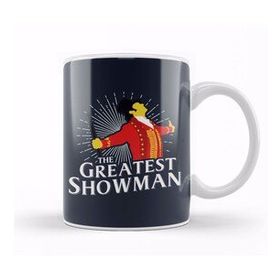 Baskı Dükkanı The Greatest Showman Ringmaster Silhouette Beyaz 330 ml Porselen Kupa Bardak