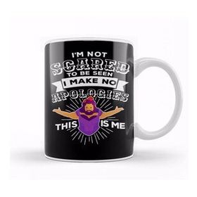Baskı Dükkanı The Greatest Showman This Is Me Beyaz 330 ml Porselen Kupa Bardak