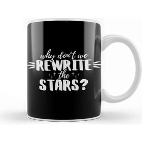 Baskı Dükkanı The Greatest Showman Why Don't We Rewrite The Stars Beyaz 330 ml Porselen Kupa Bardak