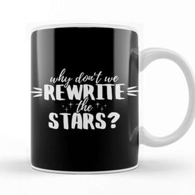 Baskı Dükkanı The Greatest Showman Why Don't We Rewrite The Stars Beyaz 330 ml Porselen Kupa Bardak